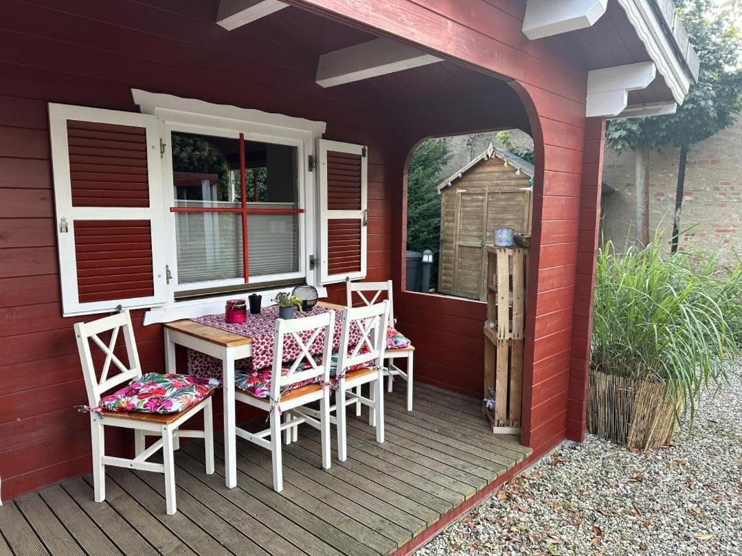 Вілла Neu! Ferienhuette Tiny House Schoningen Екстер'єр фото