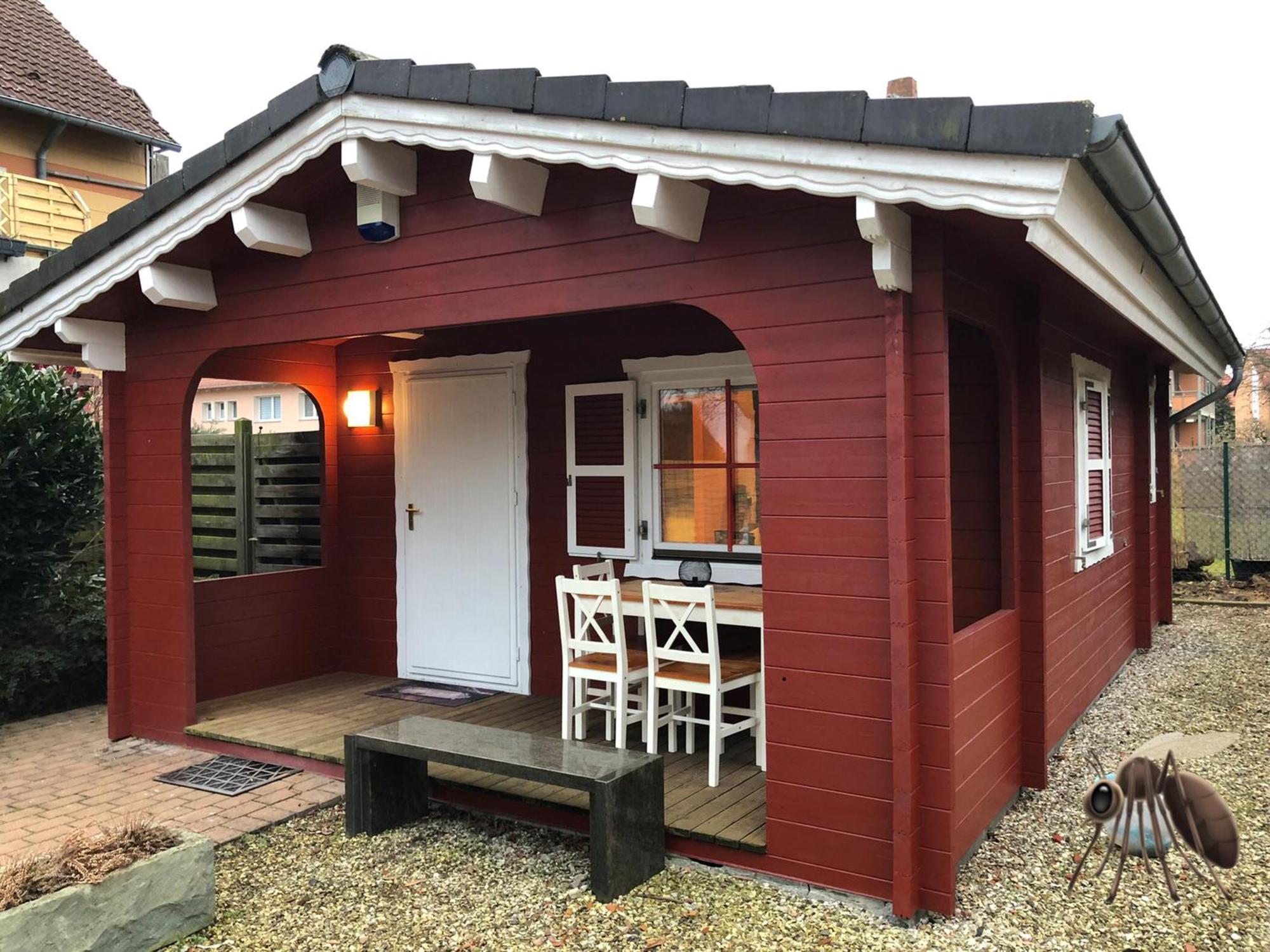 Вілла Neu! Ferienhuette Tiny House Schoningen Екстер'єр фото